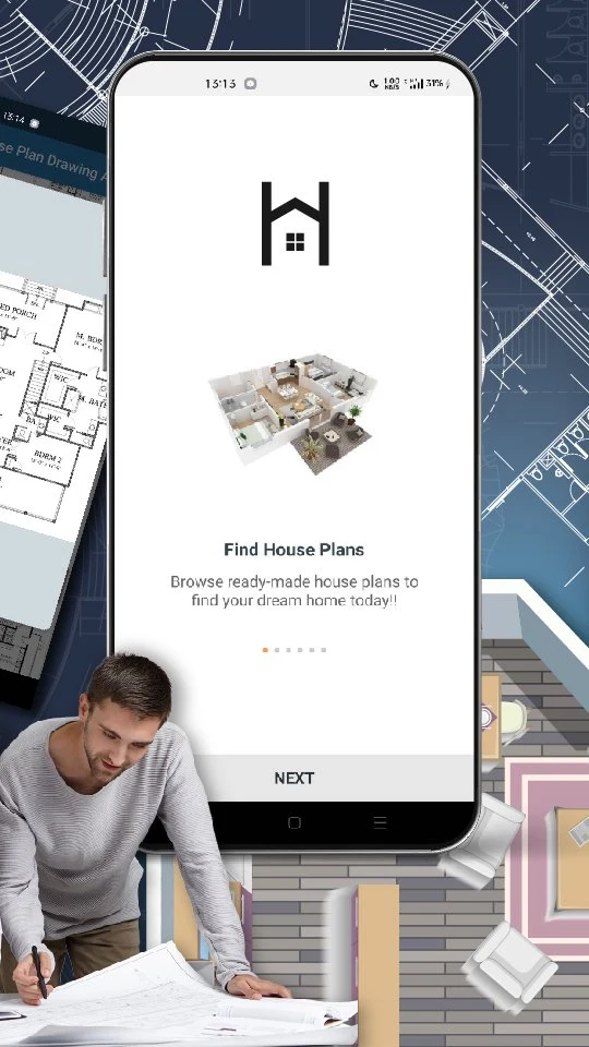 House Plan Drawing Creator App screenshot